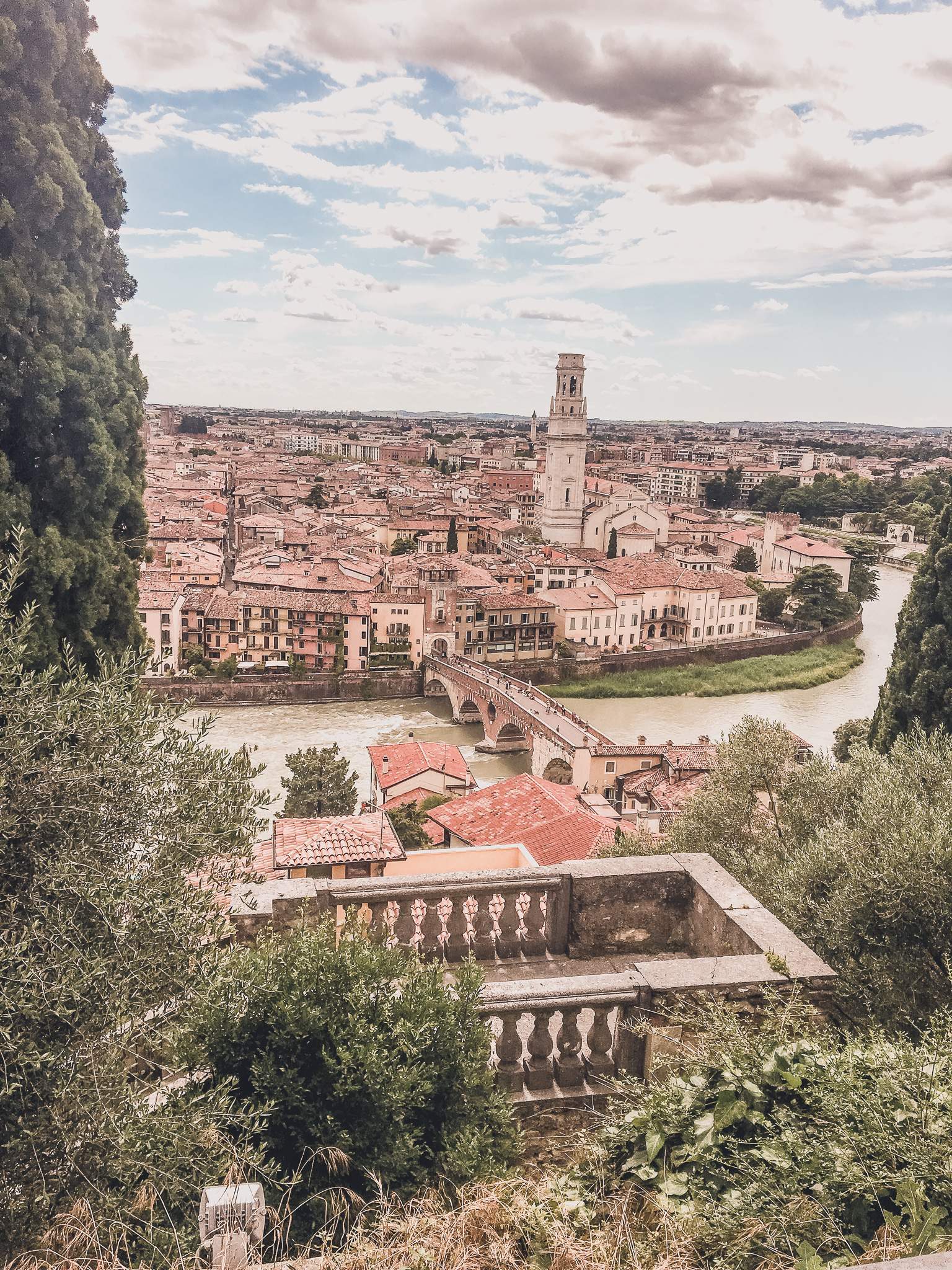 Solo Travel Day Trip to Verona Itinerary + Map