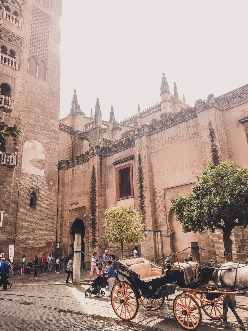 Best Places in Spain to Travel Alone | A view of Cathedral in Seville