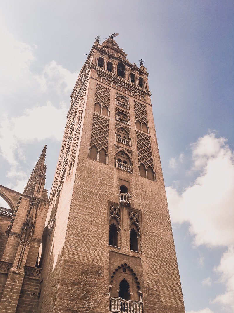 Best Places in Spain to Travel Alone | Cathedral Tower Seville