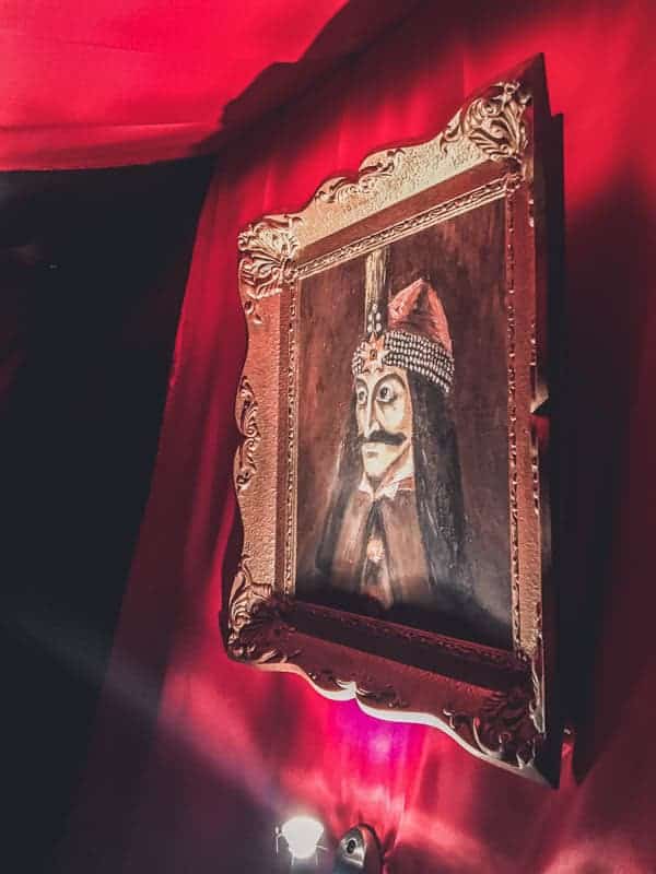 Oil painting of Vlad Dracula
