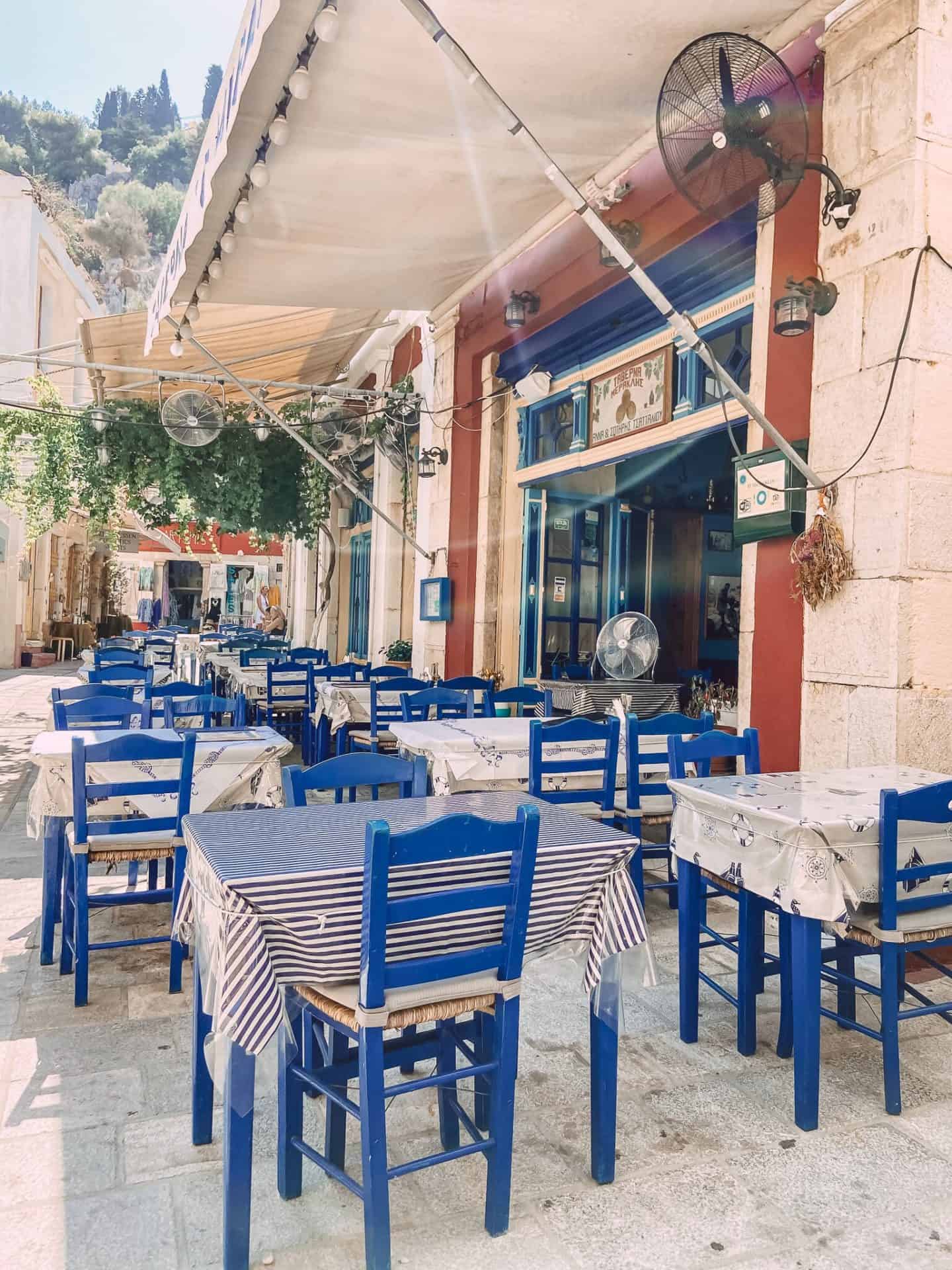 petalo restaurant in Symi, Greece