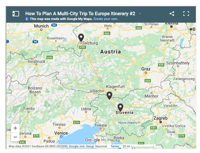 multi city tours in europe