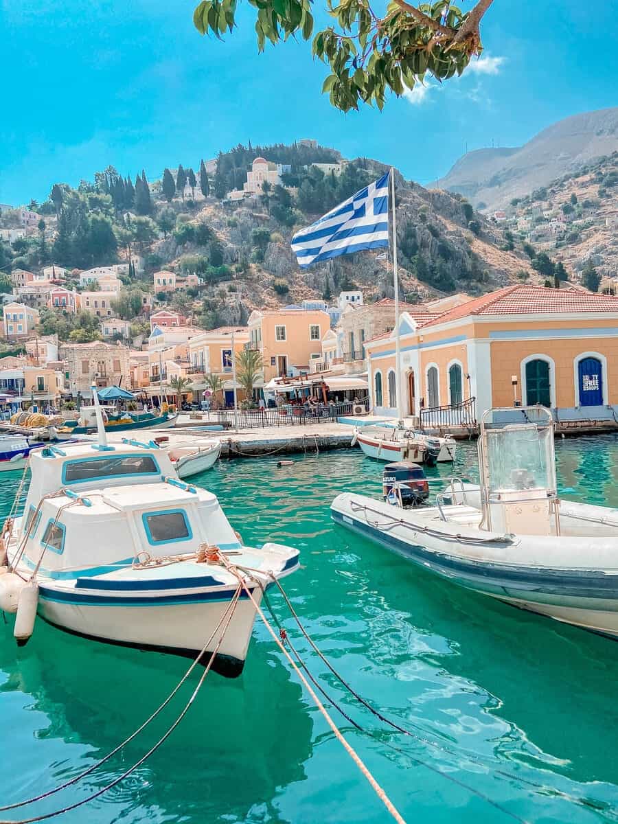 Water Taxis in Symi Greece