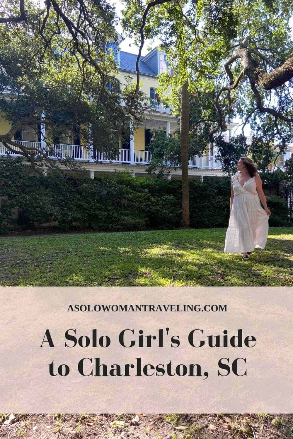 Solo Travel Tips for Things To Do Alone in Charleston SC