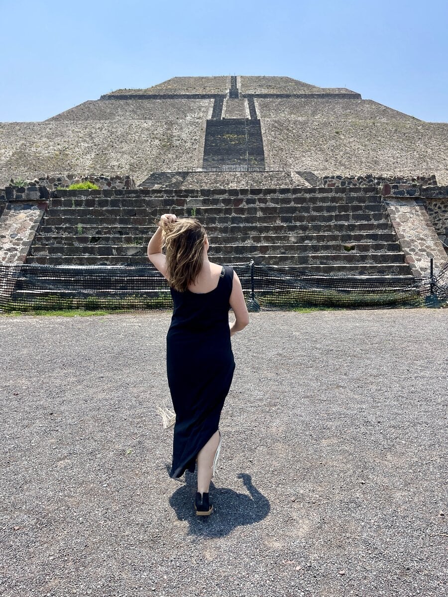 Pyramid of the Sun in Mexico City