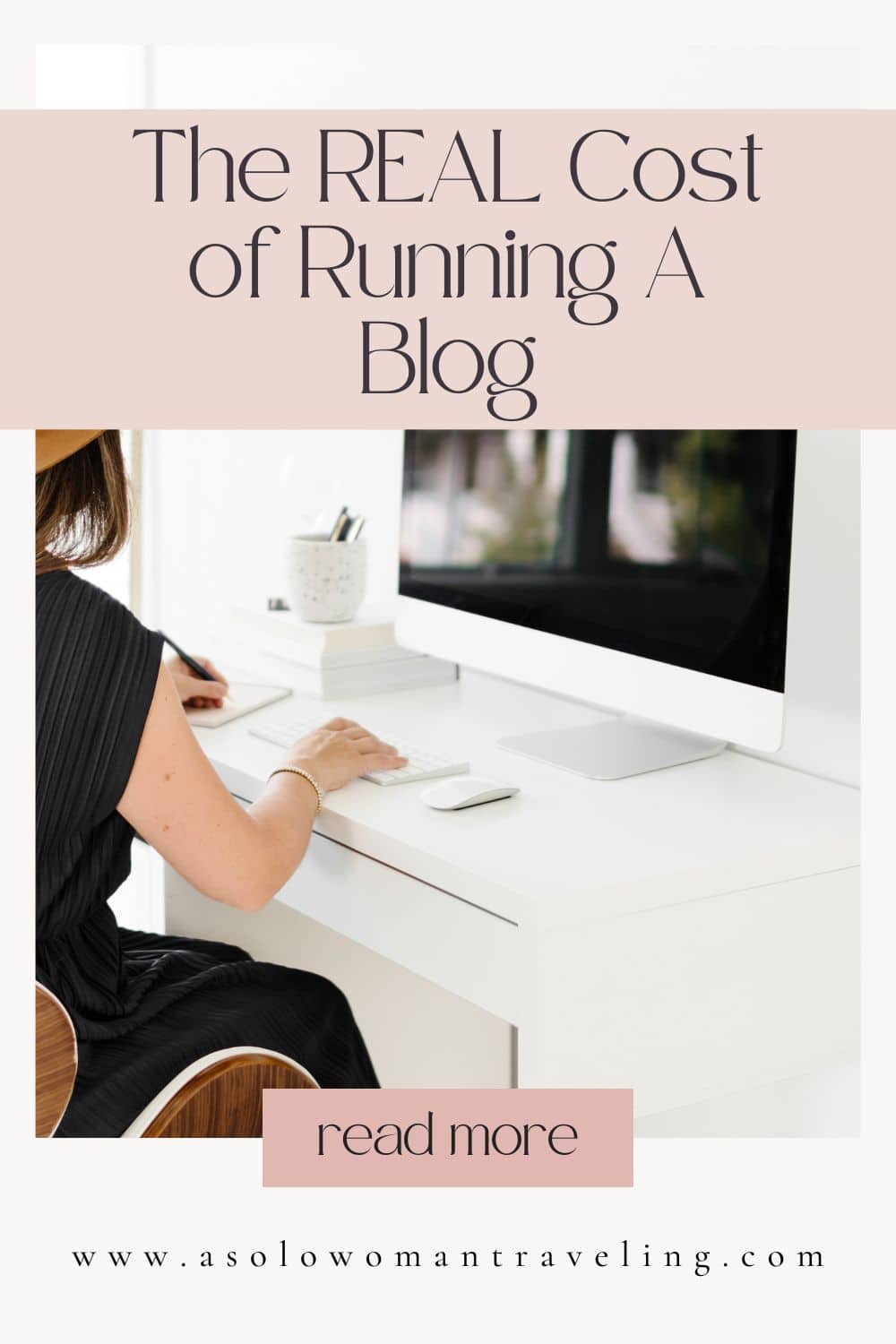 The Real Cost of Running a Blog Pinterest Pin