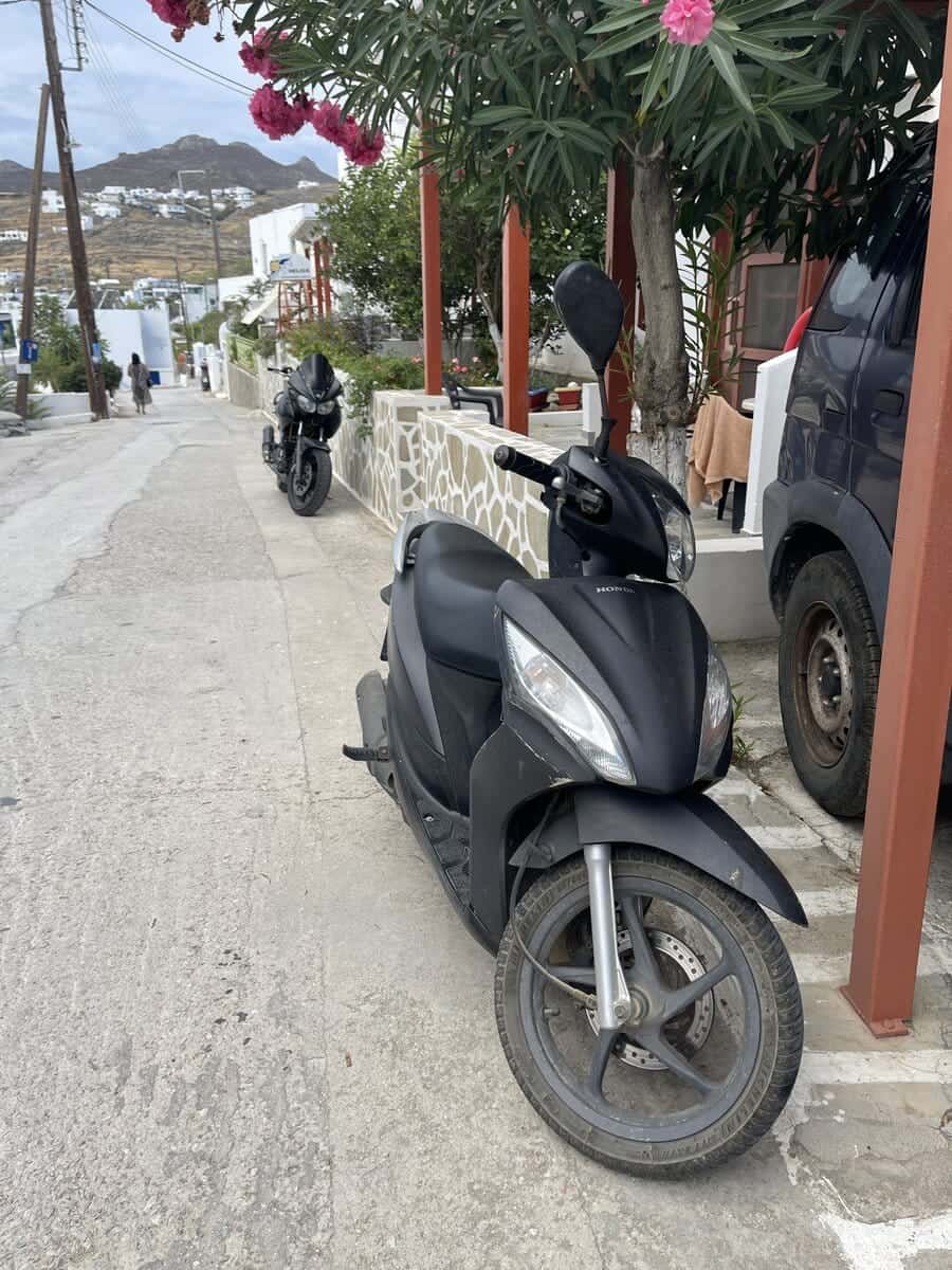 Renting a Scooter in Milos