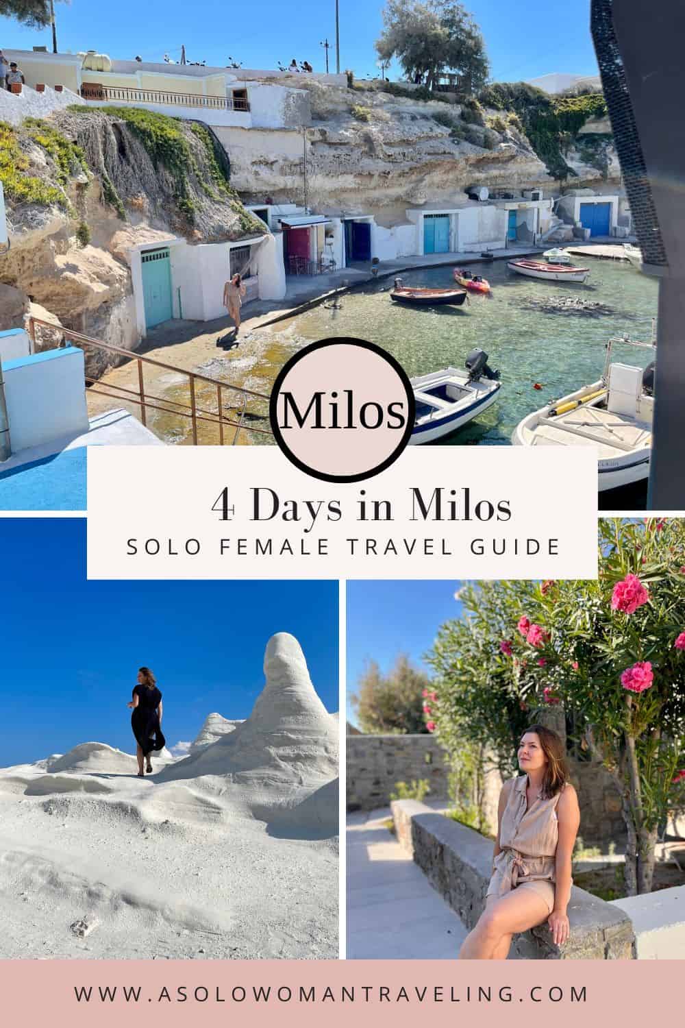 What to do and see in Milos in 4 days