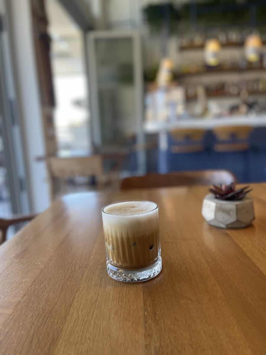 Iced Latte in Serifos
