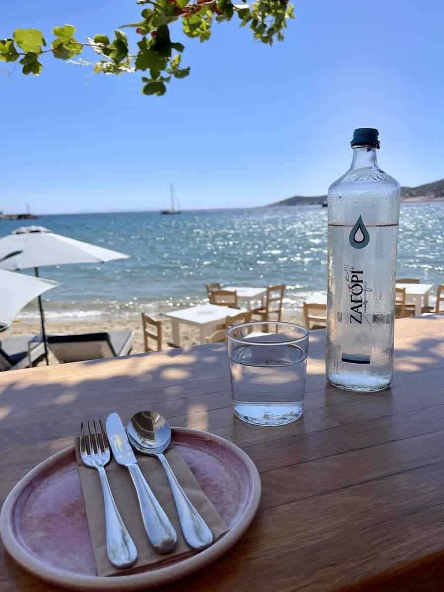 Lunch with a view in Sifnos