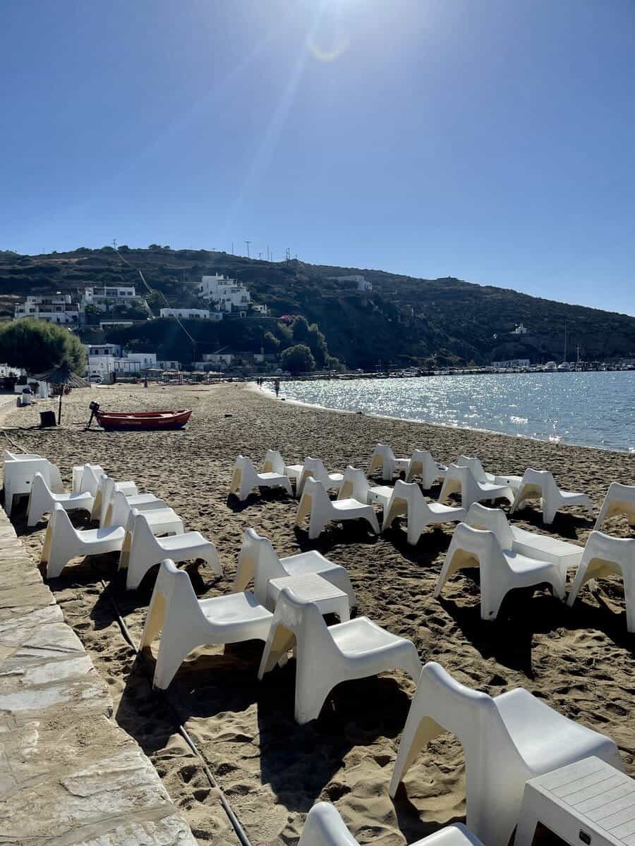 Beach in Platis Gialos | Best Guide to Sifnos Greece