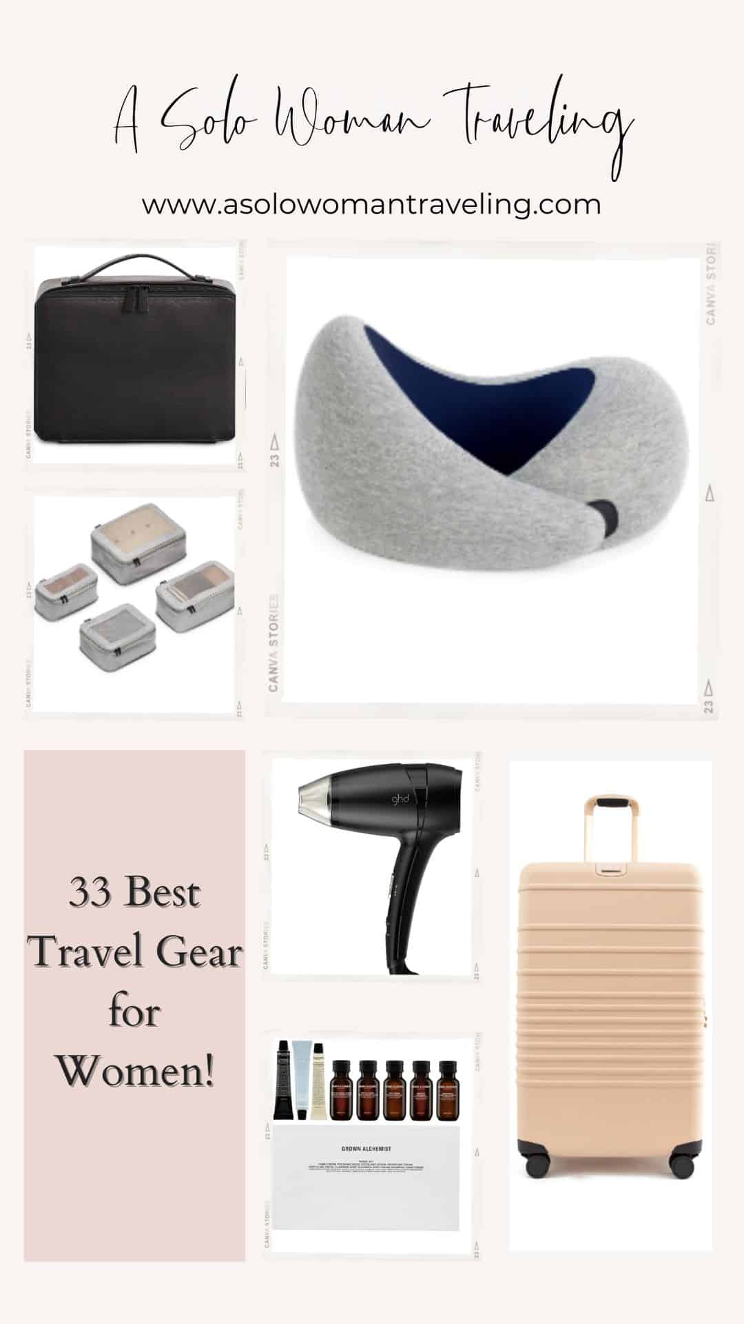 Best travel gear for women