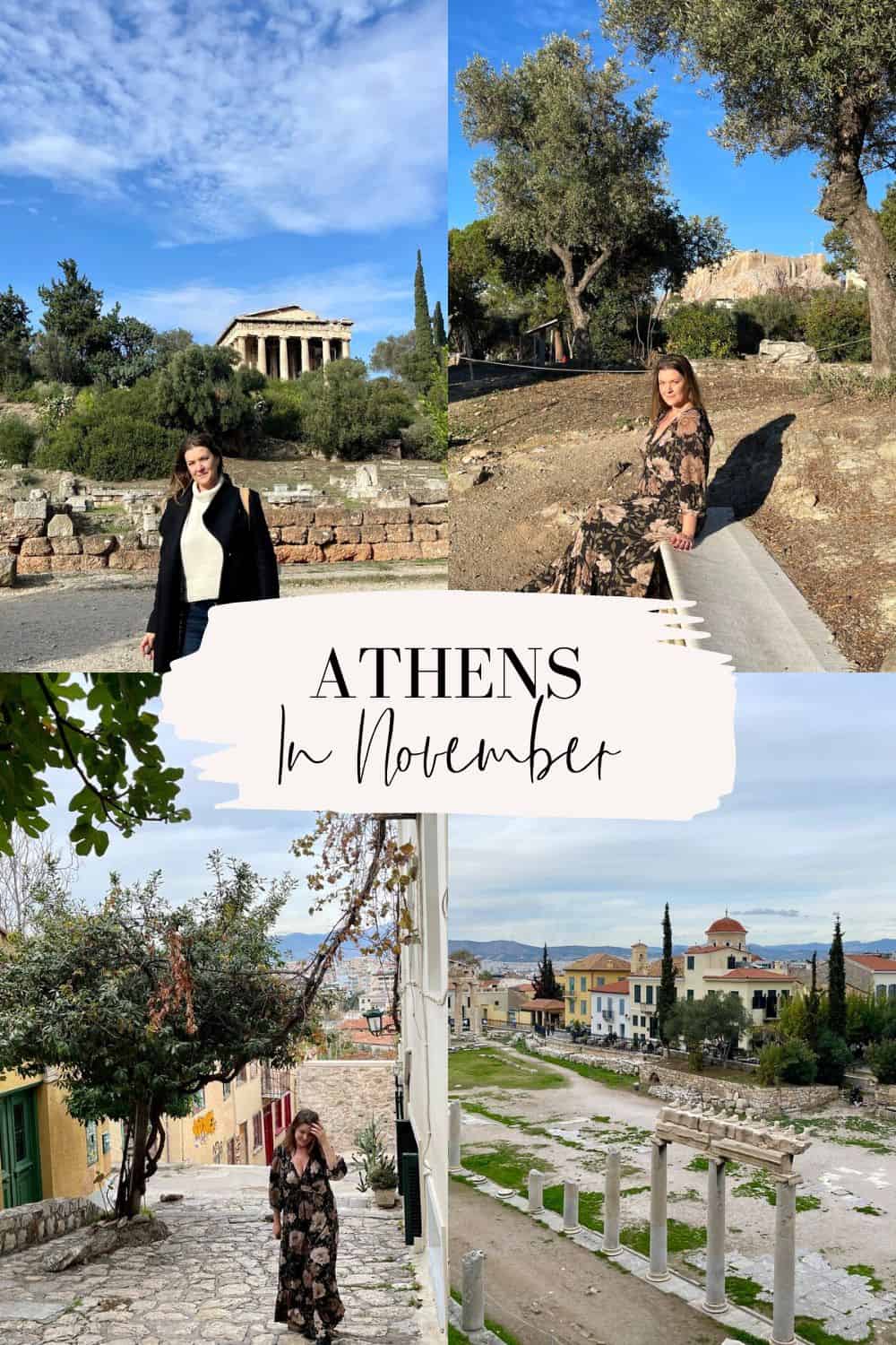 Visiting Athens Greece in November
