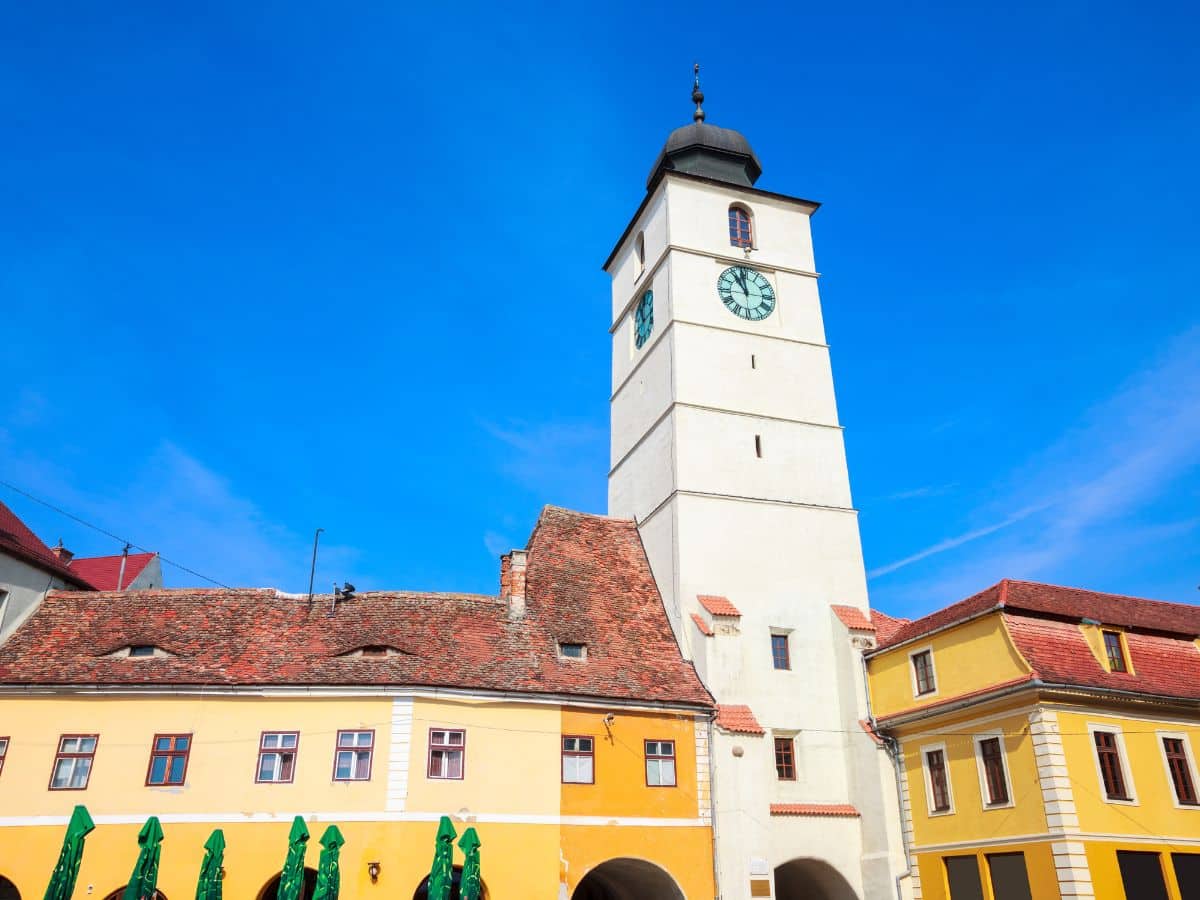 The Council Tower in Sibiu
