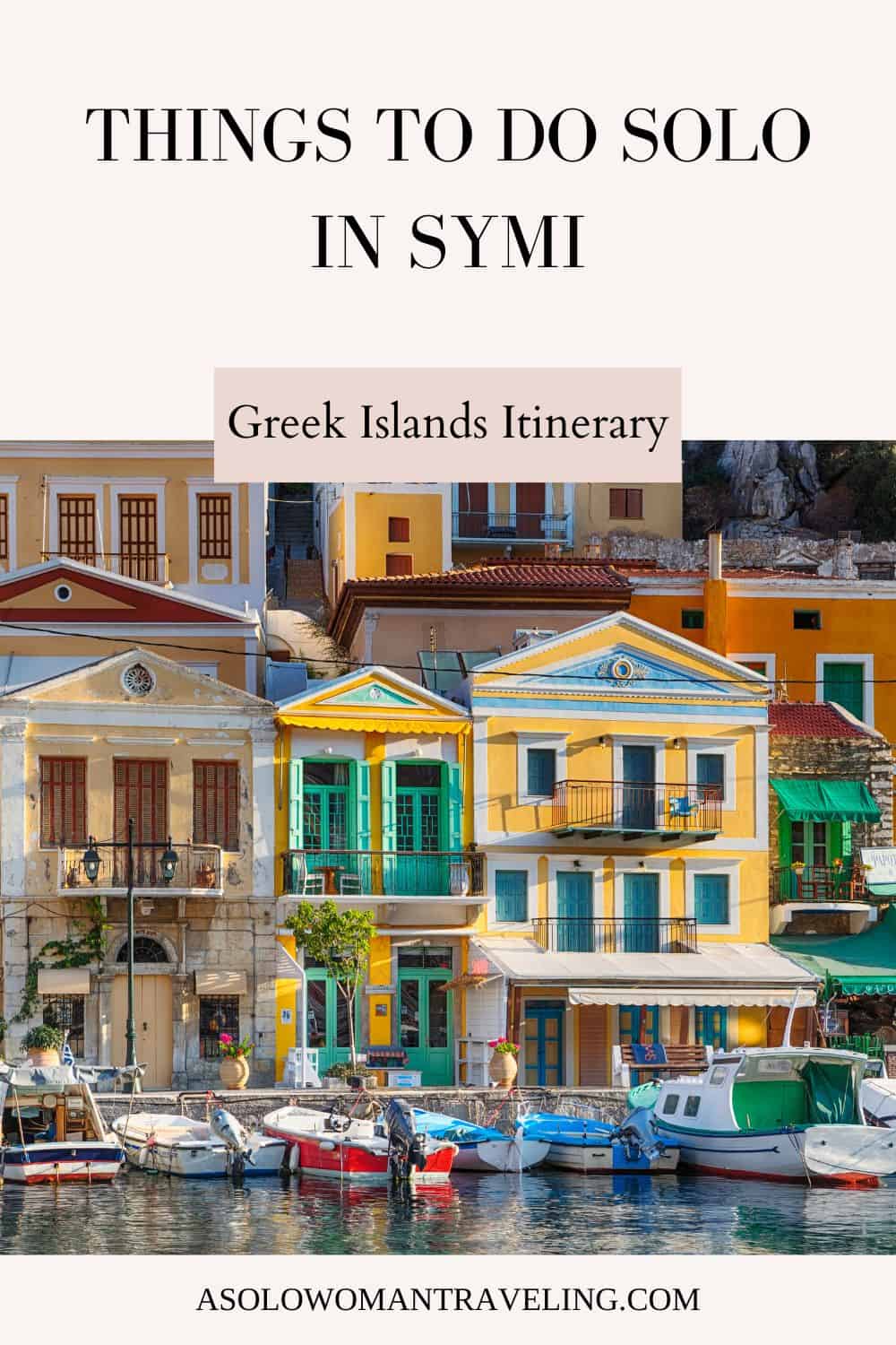 Solo female travel to Greek islands Guide