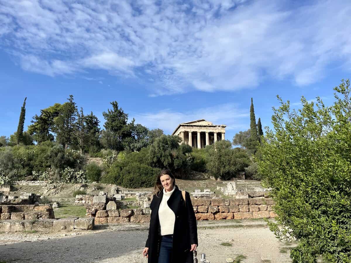 Visiting Sites in Athens in November