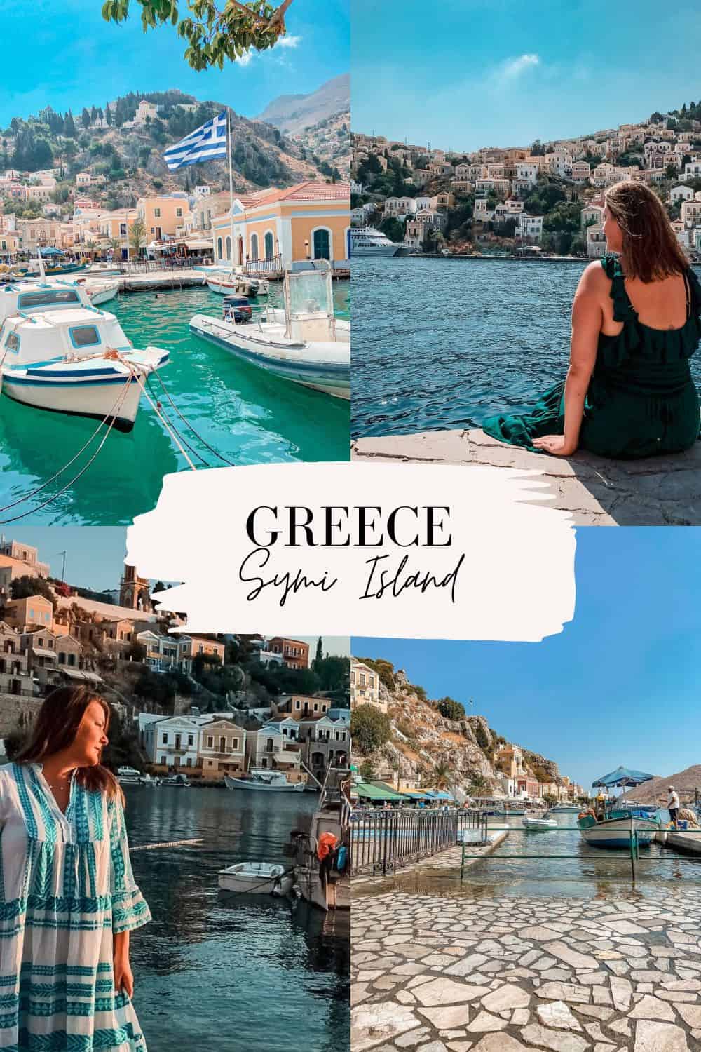 Greek island itinerary for Symi, Greece!