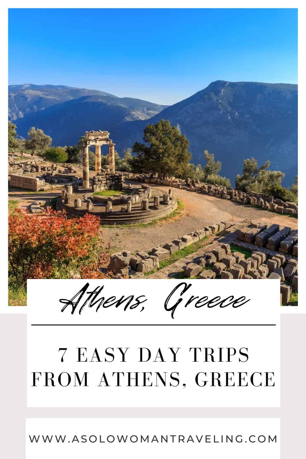 7 Easy Day Trips from Athens Greece!