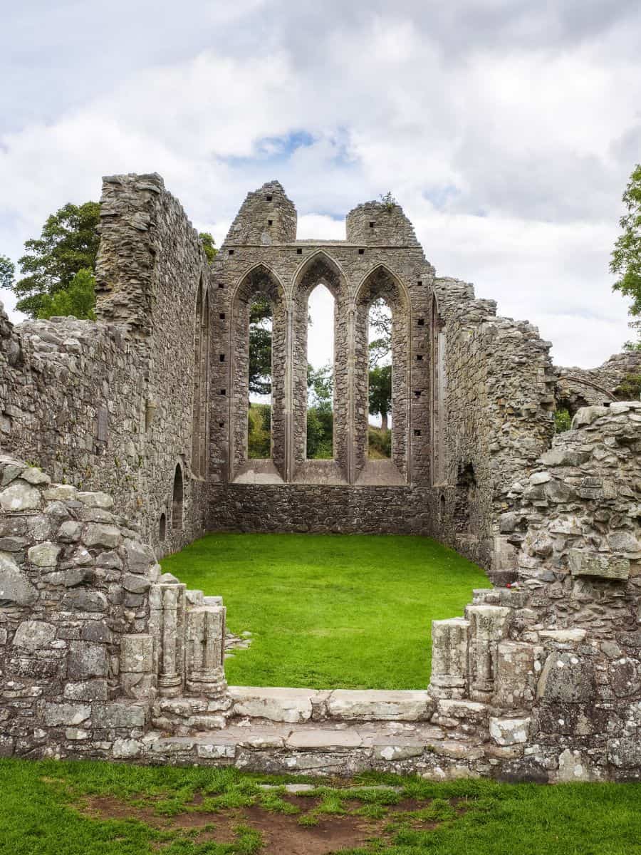 Inch Abbey in Northern Ireland