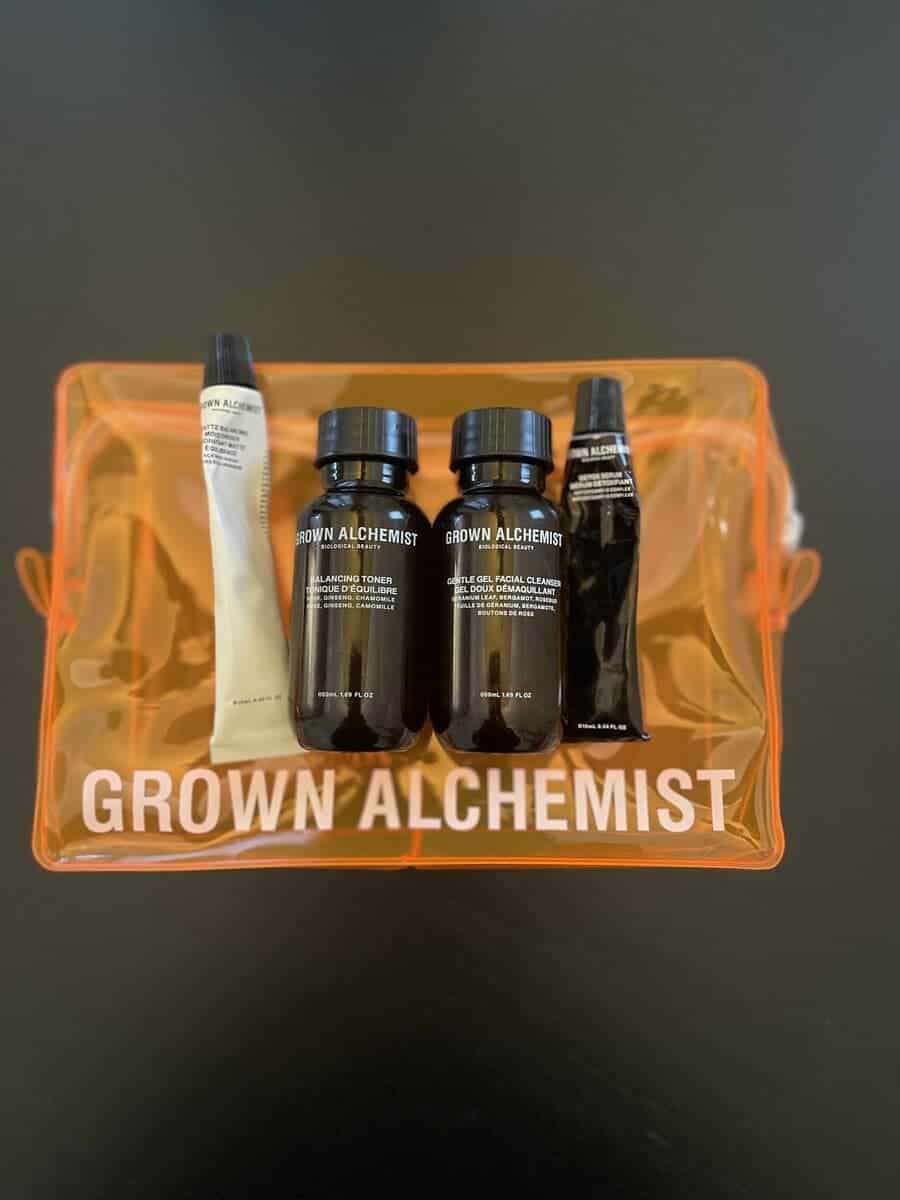Ideal Travel Companion: Grown Alchemist Travel Kit