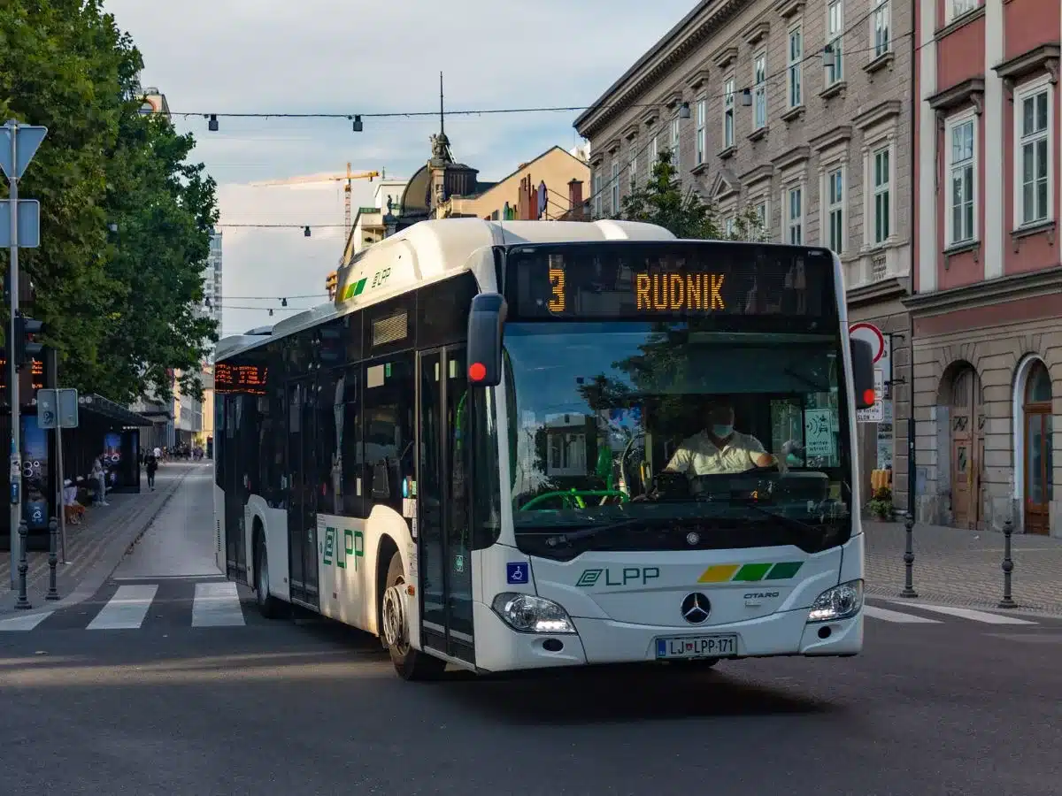 taking transit solo in Ljubljana