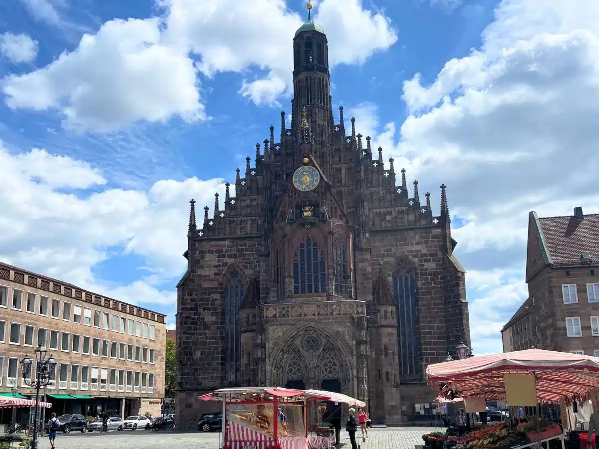 The church of our lady in Nuremberg