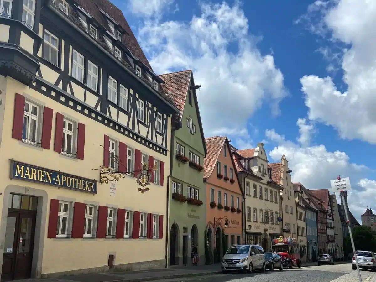Streets of Rothenburg od der Tauber