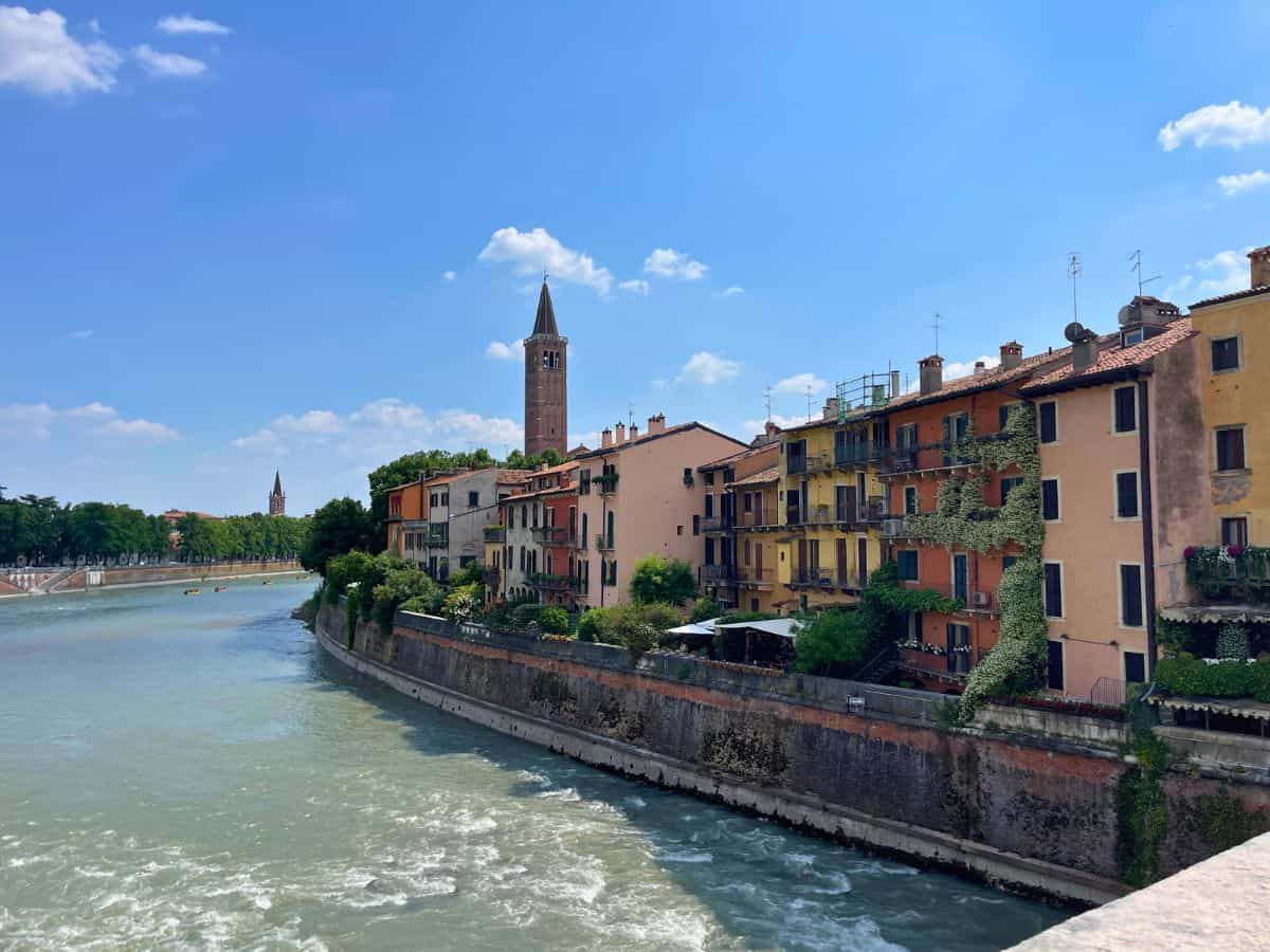 The Adige River in Verona