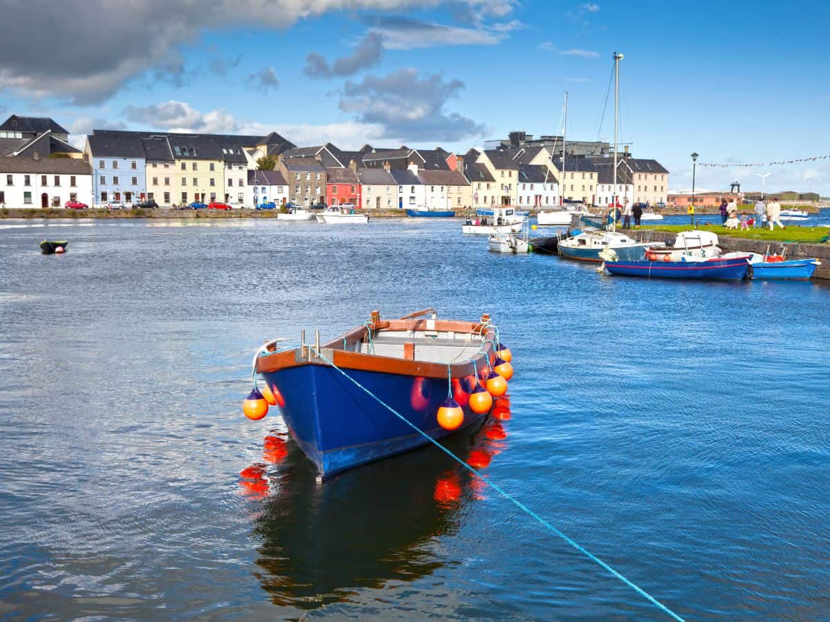 Is it worth visiting Galway to see the colorful houses and boats? definitely!