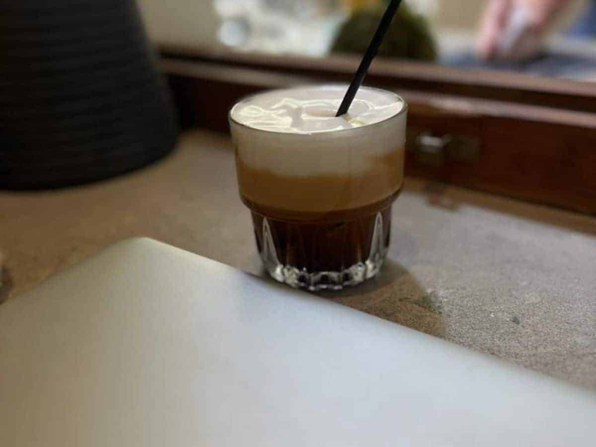 Iced coffee in the Best Cafes in Athens