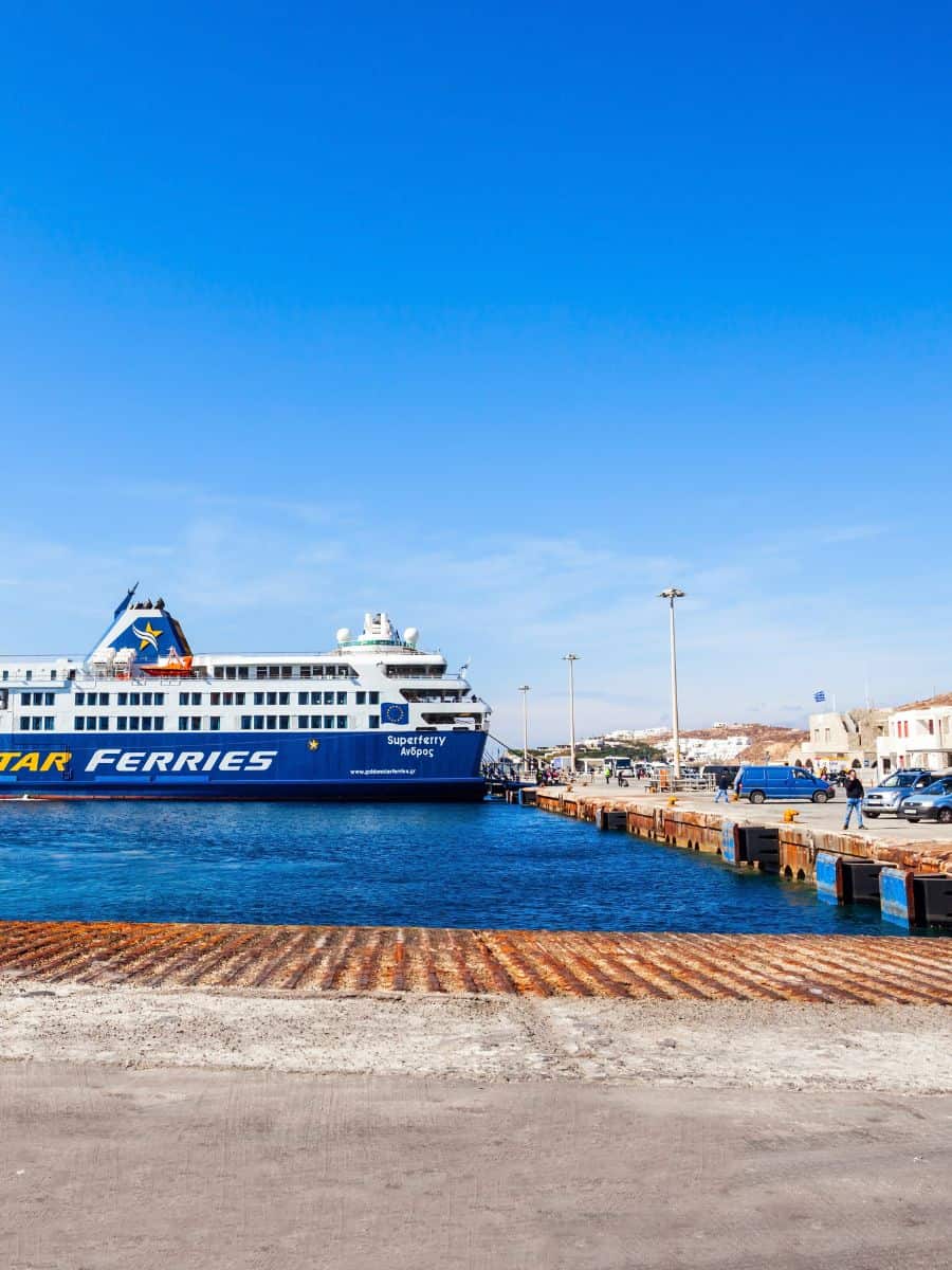 Tips For Navigating The Mykonos Ferry Port + Map