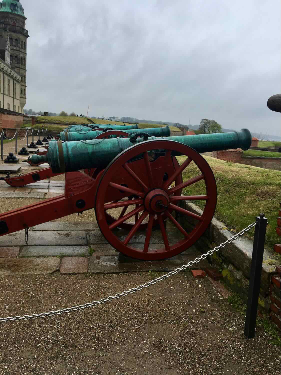 Cannons at the Kronborg castle