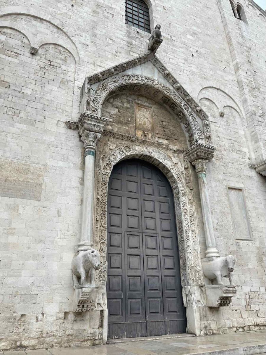 Church Doors in Bari